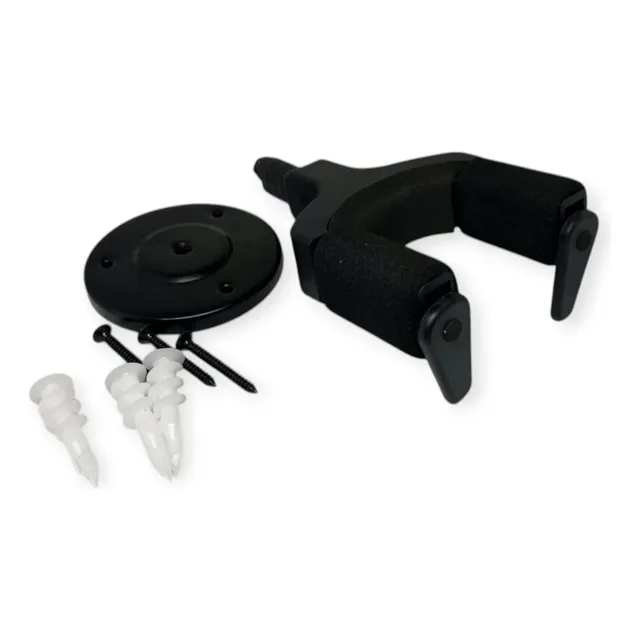 Soporte De Guitarra Para Pared Con Seguro Por Gravedad