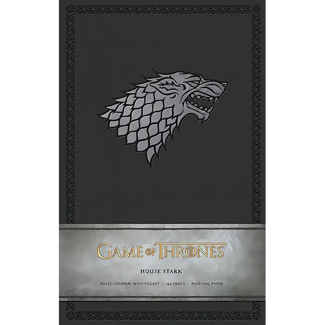 Game Of Thrones Stark [ Journal ] Libreta Pasta Dura Dhl