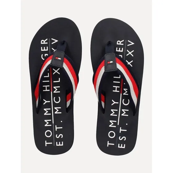 Chinelo Tommy Hilfiger Simon 35d Azul Marinho Masculino