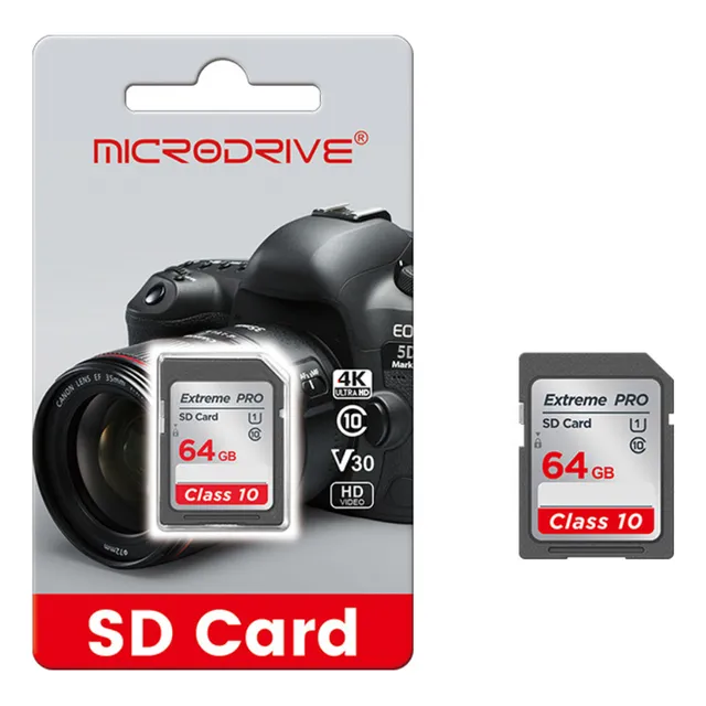 Tarjeta De Memoria Microdrive Class 10/u1 Extreme Pro 64gb