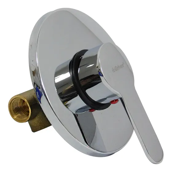 Griferia Llave Ducha Monomando Friacaliente Aceroinox Griven