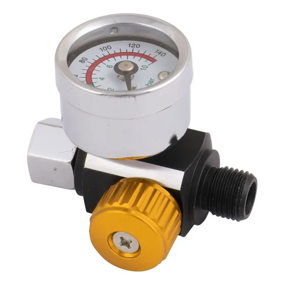 Válvula Reguladora De Presión 0-140psi 1/4 Compresor De Aire