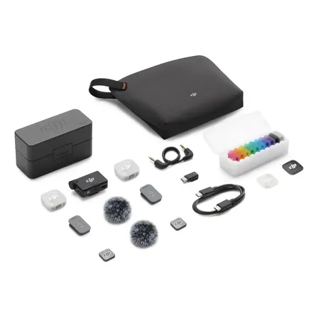 Dji Mic Mini 2 (2 Tx + 1 Rx + Estuche De Carga) Negro