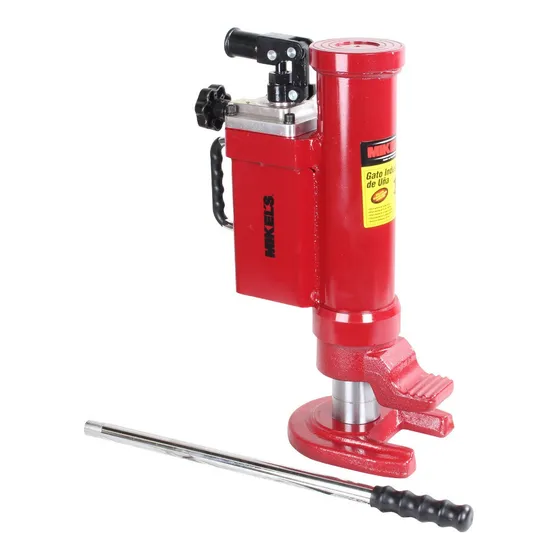 Gato Uña Industrial 10t Mikels Velocidad Descenso Ajustable