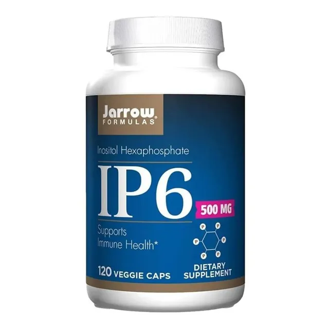 Hexafosfato de inositol Jarrow Ip6 500 mg - 120 cápsulas veganas