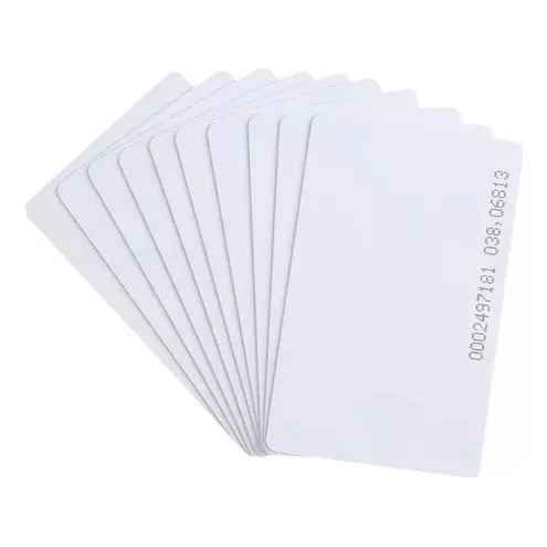 Pack 10 Tarjeta Magnética Rfid125khz Control Acceso