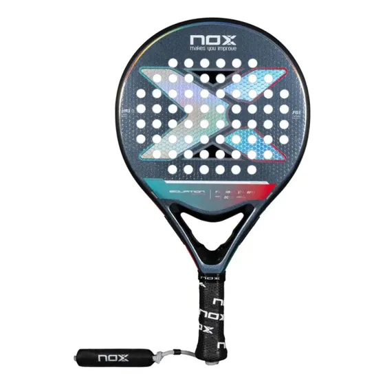 Paleta De Padel Nox Equation Light Advanced 2025 Color Azul