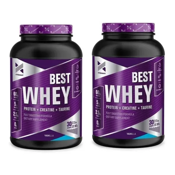Combo Xtrenght Proteina 2x1 Whey Protein Best 4 Lb