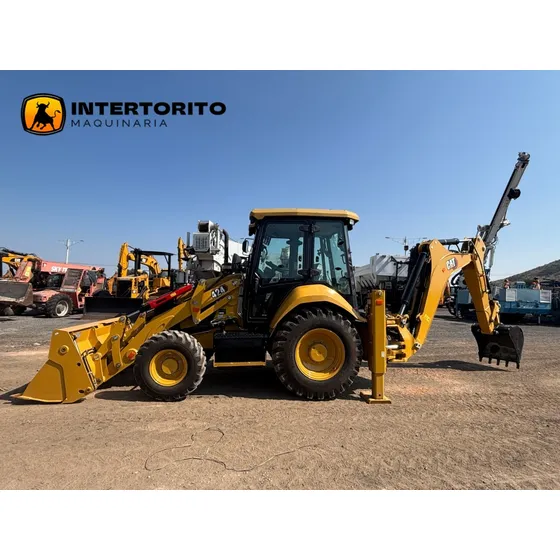Retroexcavadora Cat 424 