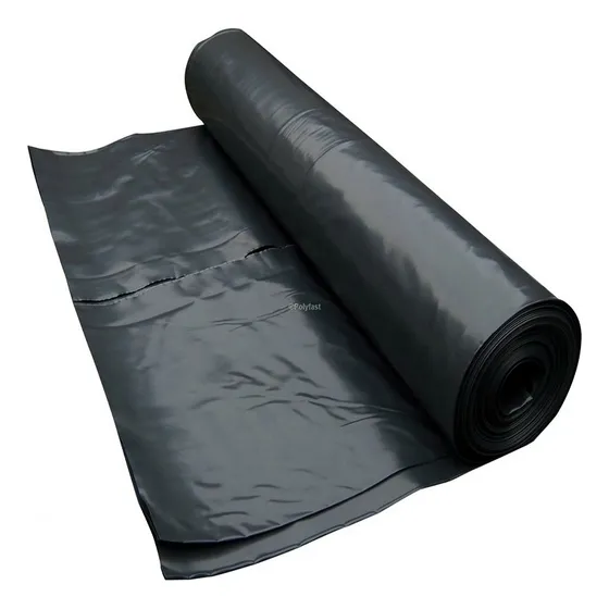 Rollo Plástico Negro Lona 3 Metros De Ancho