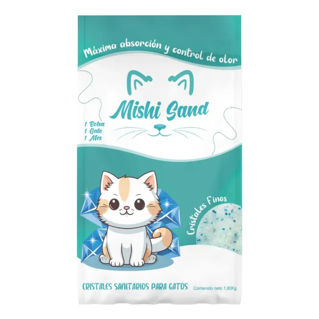 Mishi Sand Arena Sanitaria Para Gatos 1.8kg