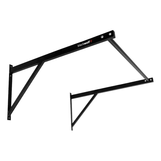 Barra Fixa 1 Metro Blackwolf Musculação Treino Crossfit Top Cor Parabolt