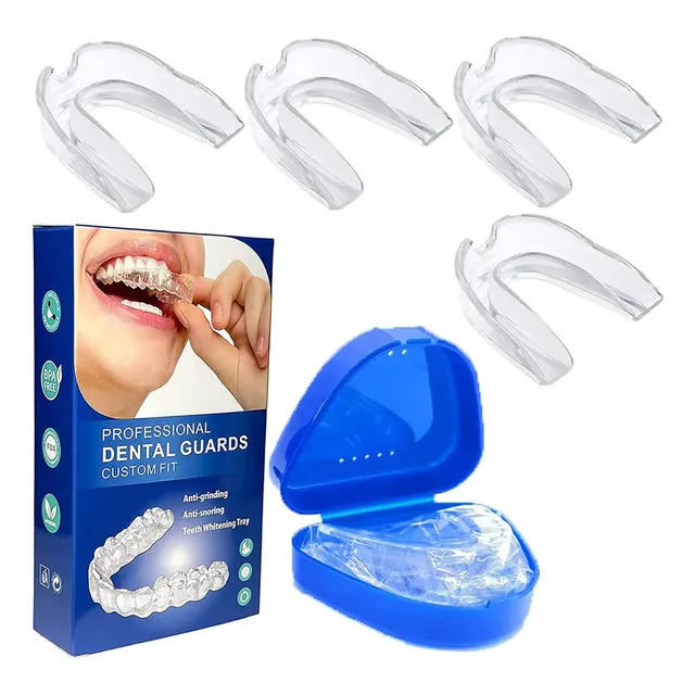 Set De 4 Protectores Dentales Bucales Paraiba Duerma Mejor