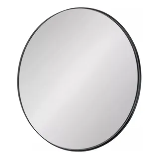 Espejo Circular 40cm Negro Negro