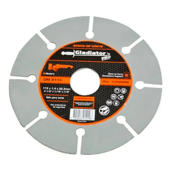 Disco Corte Madera 4 1/2 Seguridad 115mm No Tranca  T Y T