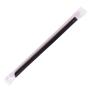 Paq. Popote P Tapioca, Estuchado, Negro, Corte Diagonal 400 Paq. Popote P Tapioca, Estuchado, Negro, Corte Diagonal 400