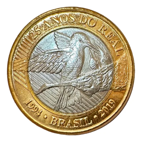 Brasil - 1 Real - Año 2019 - 25° Del Real - Colibri