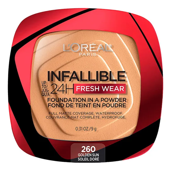 Base En Polvo L´oréal Paris Infallible 9g Tono 260 Golden Sun