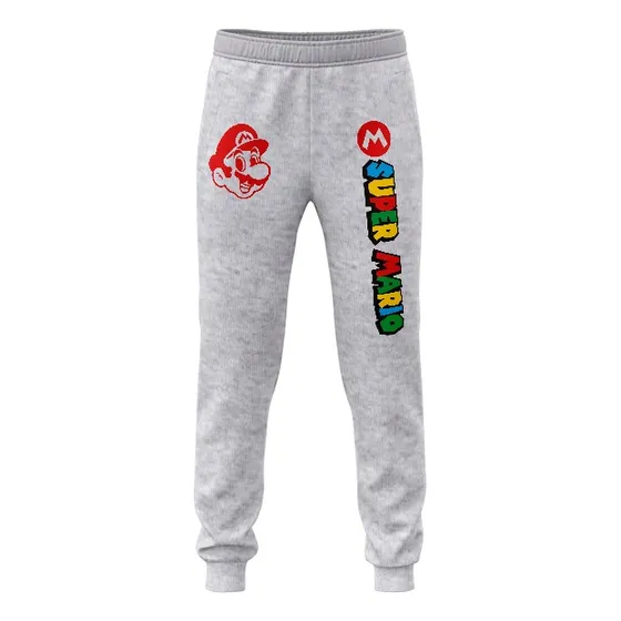 Pantalón O Monos Deportivo Para Niños De Mario Bros