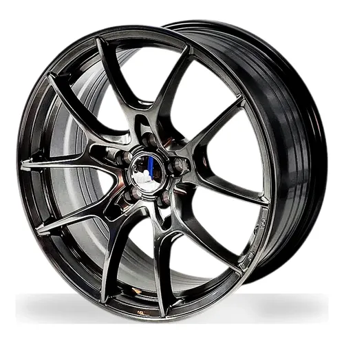 Rodas Scorro S251 Volkswagen/gm Aro 17 5x100 jogo Bicos Cor Cromo
