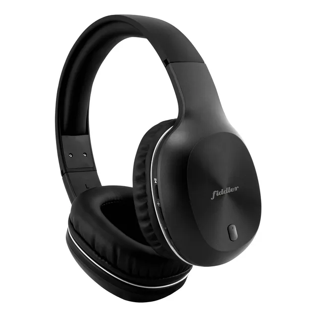 Audífonos Bluetooth On-ear Fiddler Con Manos Libres Negro