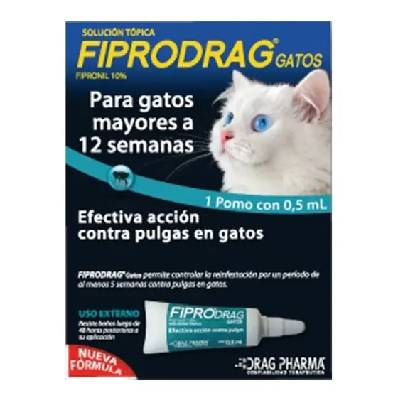 Fiprodrag Pipeta Anti Pulgas Para Gatos | Cuotas sin interés