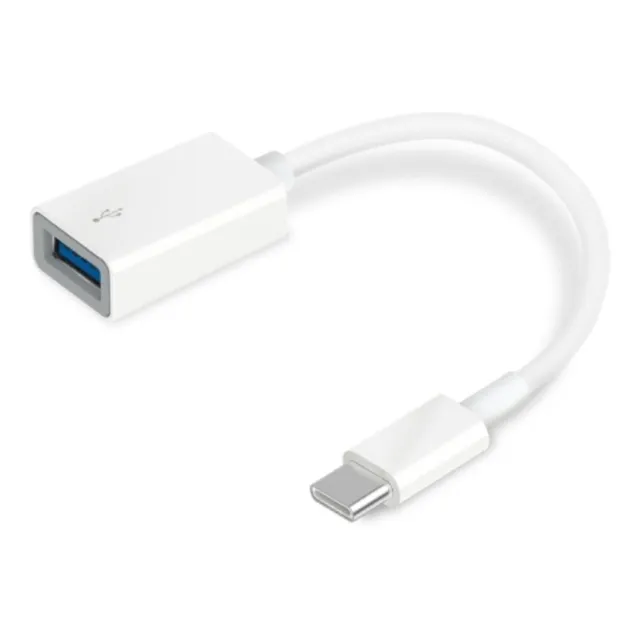 Adaptador Otg Tipo-c Macho/usb Hembra Uc400 Tp-link - Mihaba Color Blanco