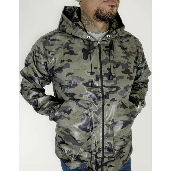Rompeviento Ravish Camuflado Hombre Adulto Ultra Liviano.