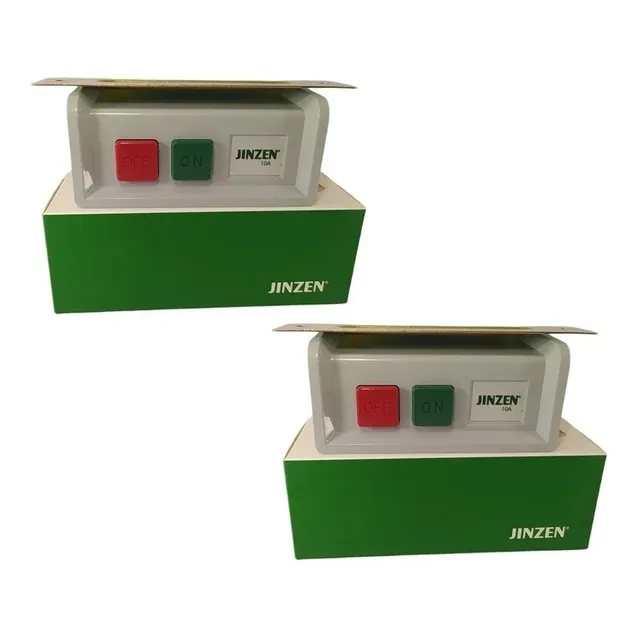2botao Ligar Motor Maquina Galoneira Colarete Reta Overloque