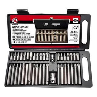 Bgs 7073 Juego De Puntas Torx, Allen Y Bristol 40 Pzas, Grado Acero S2 Bgs 7073 Juego De Puntas Torx, Allen Y Bristol 40 Pzas, Grado Acero S2