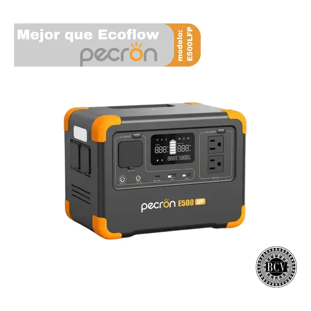 Pecron Ecoflow Estación De Energía Portátil 600w Recargable