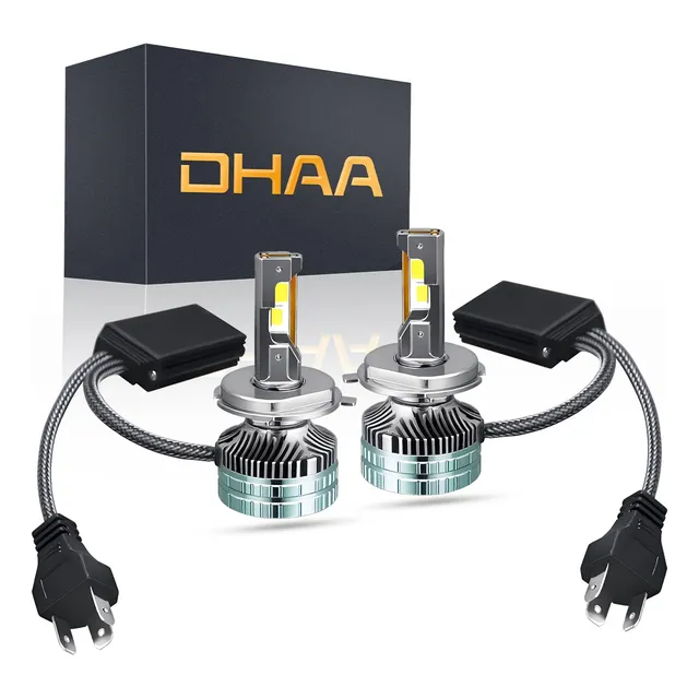 Kit De Faros H4 9004 9007 H13 Luz 240w Canbus 6000k Balastra Set-q22/h4