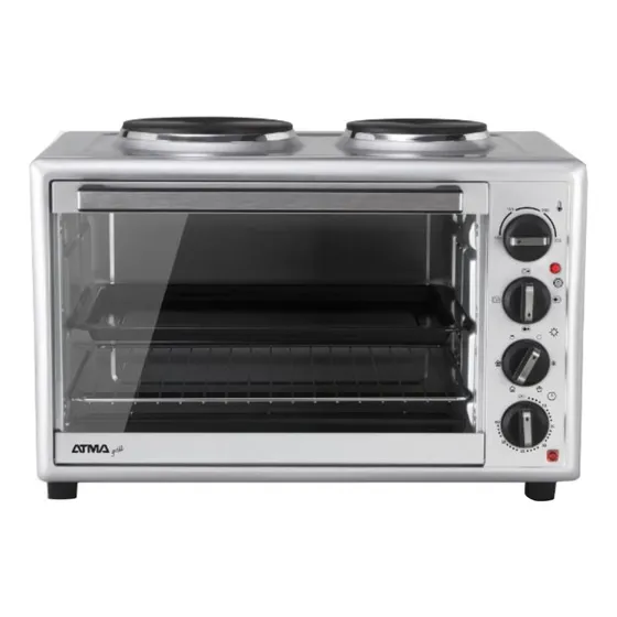 Horno de mesa eléctrico Atma HG5010AE 50L plateado 220V