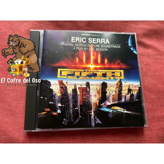 Cd Soundtrack Original El Quinto Elemento - Eric Serra 1997