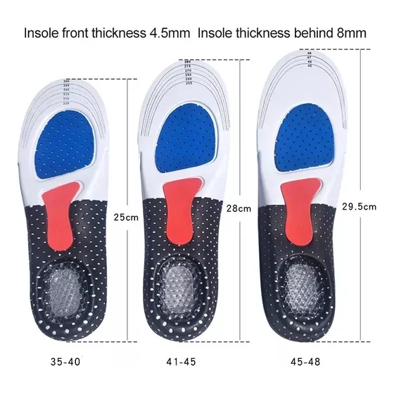 Plantillas Deportivas Talon Gel Padel Tennis Fascitis Nuevas
