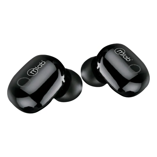 Audífonos Energy Twins Bluetooth Mlab 8971 Tecnocenter Color Negro