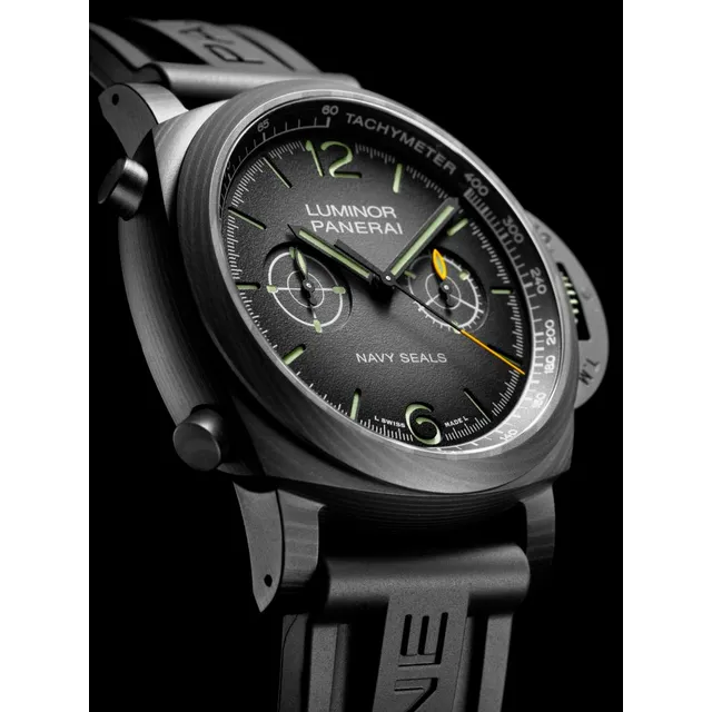 Luminor Panerai Navy Seals Militare Automático 44mm Carbon