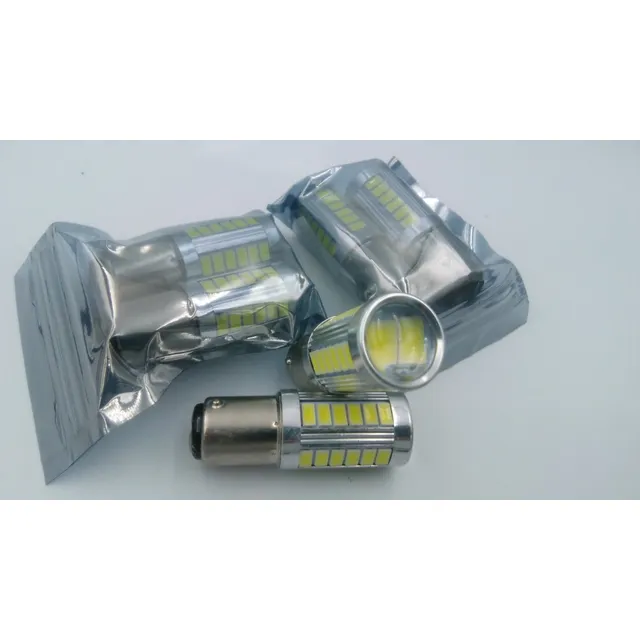 Bombillo Led 1 Contacto Ambar Y 2 Contacto Blanco. 3 Pares!