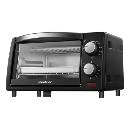 Horno de mesa eléctrico Electron BA8090 9L negro