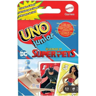 Kit 2 Jogo Uno Junior Super Pets Dc Kit 2 Jogo Uno Junior Super Pets Dc