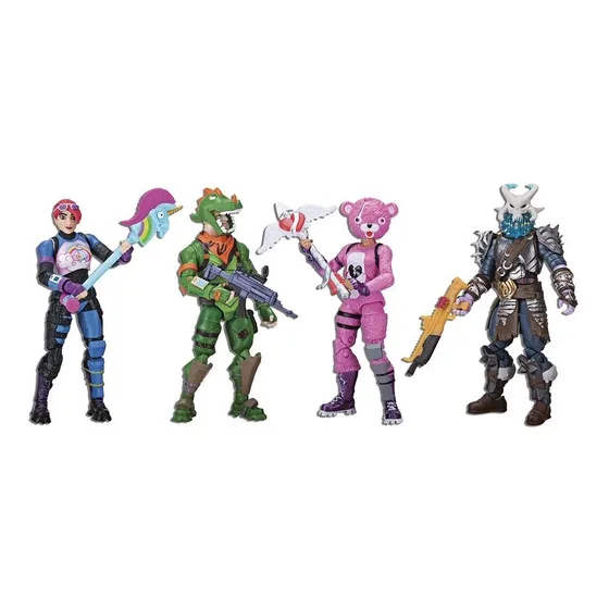 Fortnite Set De Figuras Articuladas X 4 Epic Games Fnt0019