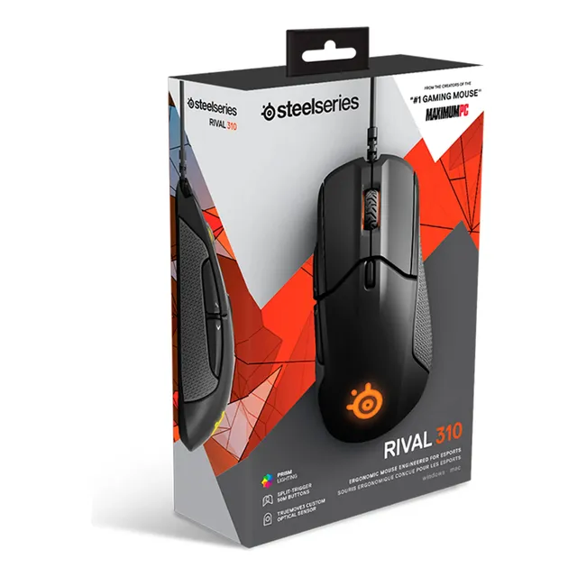 Mouse Steelseries Rival 310 Negro