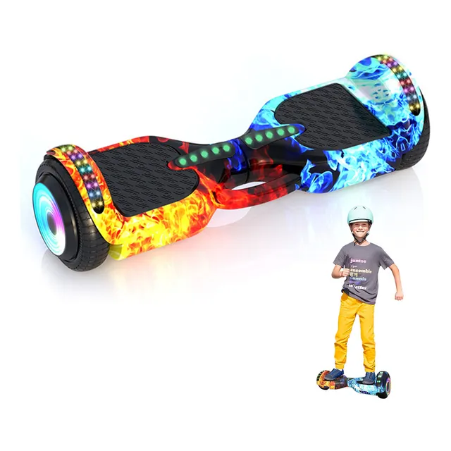 Overboard Mono Patineta Electrica Hoverboards Con Bluetooth Color Azul Patinete Electrico
