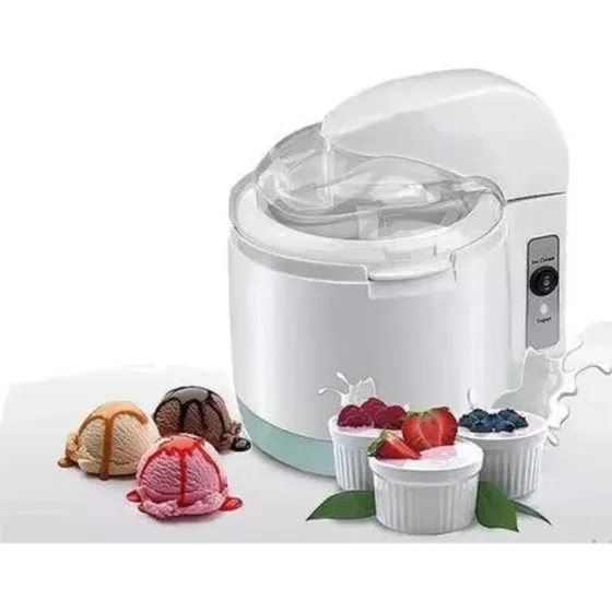 Maquina De Helados Y Yogur Maker Kassel Yog 1 Facil Limpieza