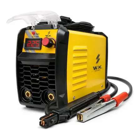 Máquina De Solda Inversora Wk 225a Mma Tig Lift Portátil Amarelo/preto 220v