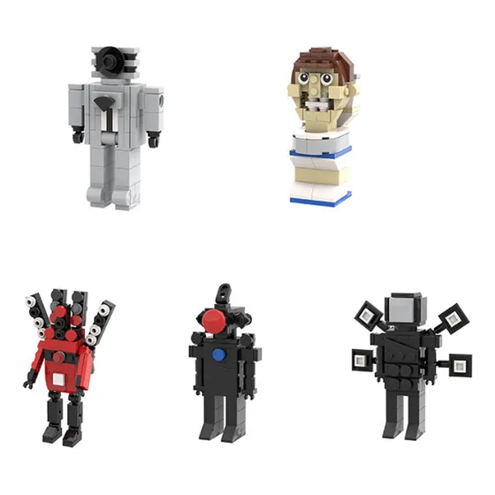 Juego De Bloques De Construcción De Modelo De Juego Regalo