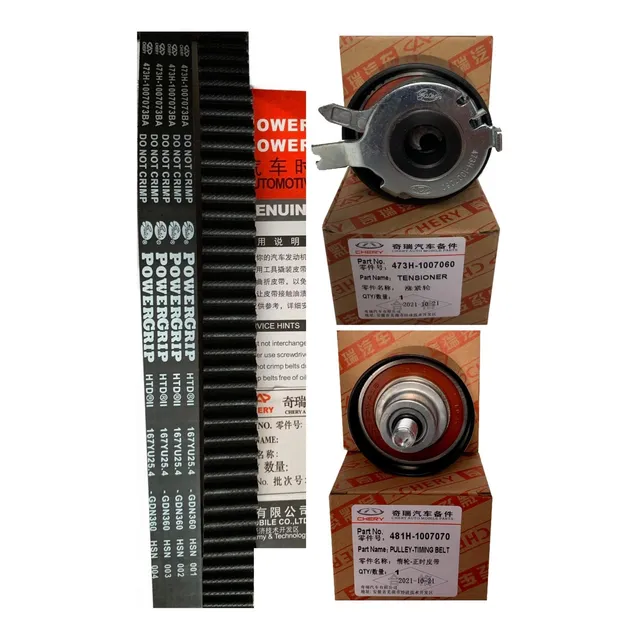 Kit Correa De Tiempo Chery Arauca X1 Original Doble Costura