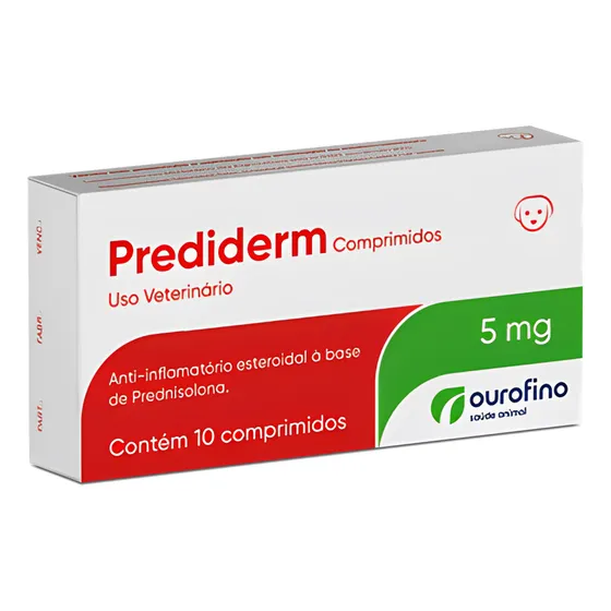 Prediderm 5mg Com 10 Comprimidos Ourofino