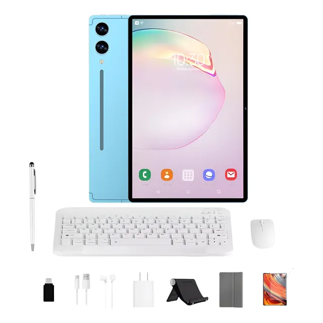 Tablet S9 Android 13 512gb +12gb Ram Sim 5g Con Teclado