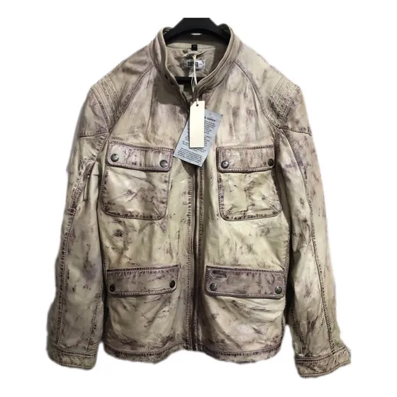 Campera De Cuero Diesel